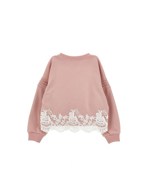 Felpa, bambina, logata. ERMANNO SCERVINO | Z9H603 8096091F